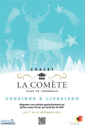 Affiche du Chalet consigne "La Comète"