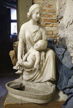 Sculpture Imhof - Saint Antoine