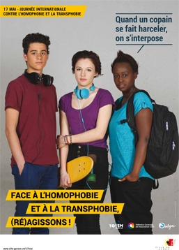 Campagne contre l’homophobie et la transphobie