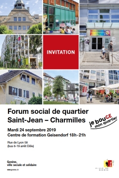 Forum quartier St-Jean Charmilles