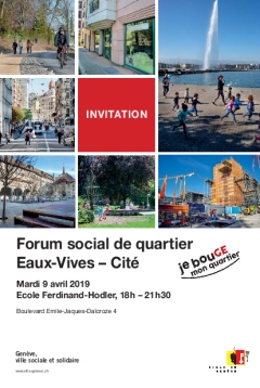 Forum social Eaux-Vives / Cité