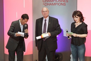 Hommage championnes champions suisse 2011
